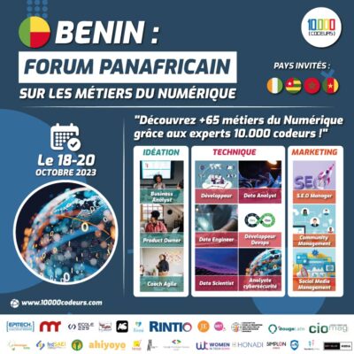 Article : 10000 CODEURS et le forum panafricain sur les métiers du numérique : quand la jeunesse africaine transforme son avenir au Bénin
